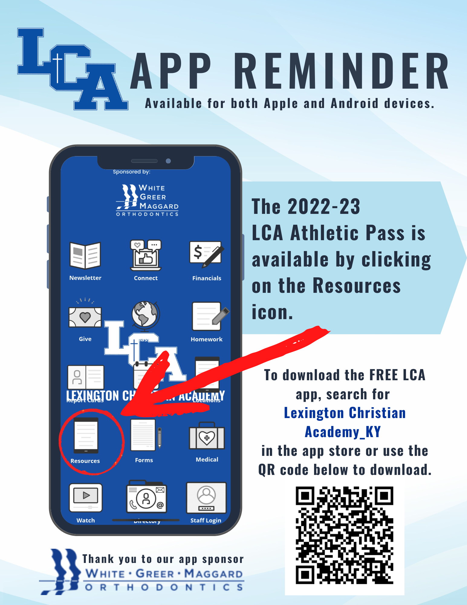 LCA Athletics Passes Lexington Christian Academy